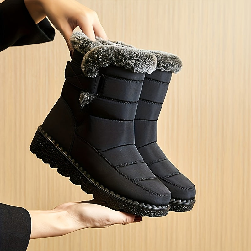 Women's winter boots, insulated snow boots