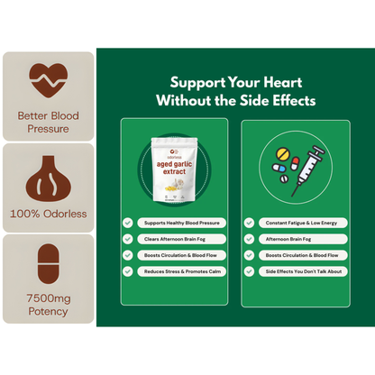 Aged Garlic Extract - 7500mg Odorless Softgels