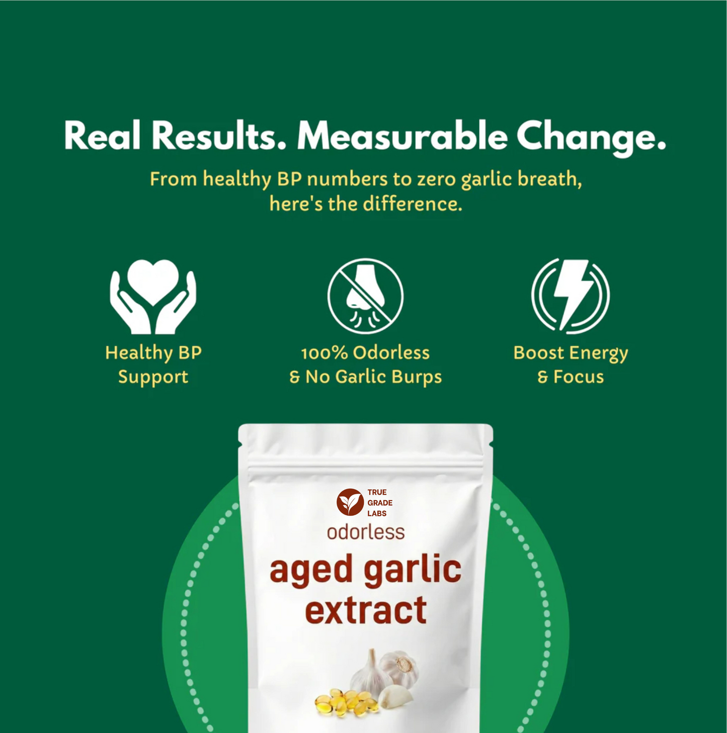 Aged Garlic Extract - 7500mg Odorless Softgels