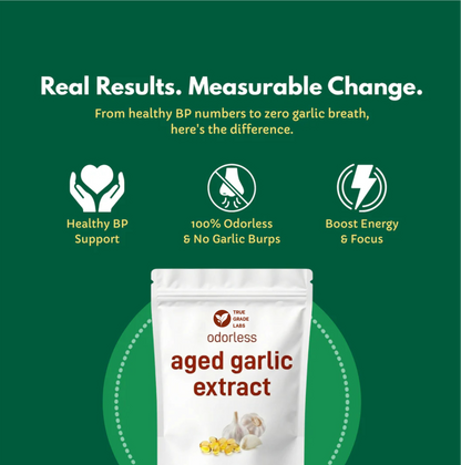 Aged Garlic Extract - 7500mg Odorless Softgels