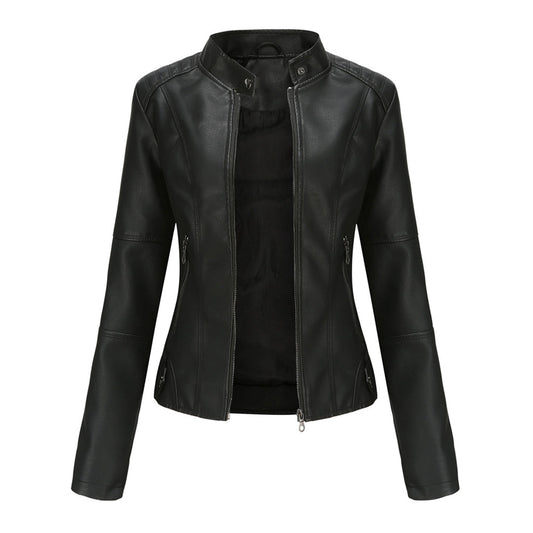 Women's leather jacket 