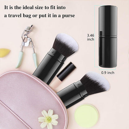 Tragbarer Kabuki-Make-up-Pinsel