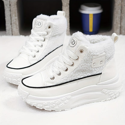 Women's winter boots, insulated, short