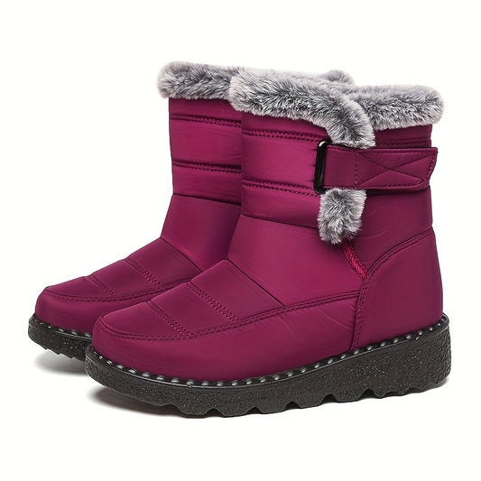 Women's winter boots, insulated snow boots