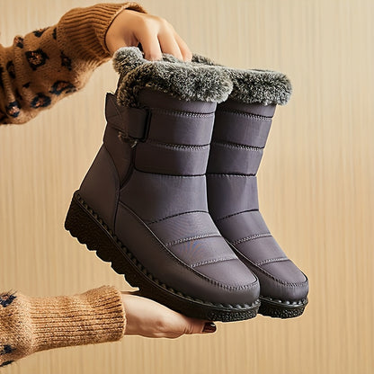 Women's winter boots, insulated snow boots